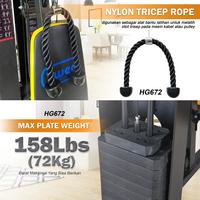 Gambar Home Gym Twen HG672 1 Sisi dan Termurah Alat Fitness - HG672, Packing Normal dari TOKINDO.ID Kab. Tangerang 3 Tokopedia