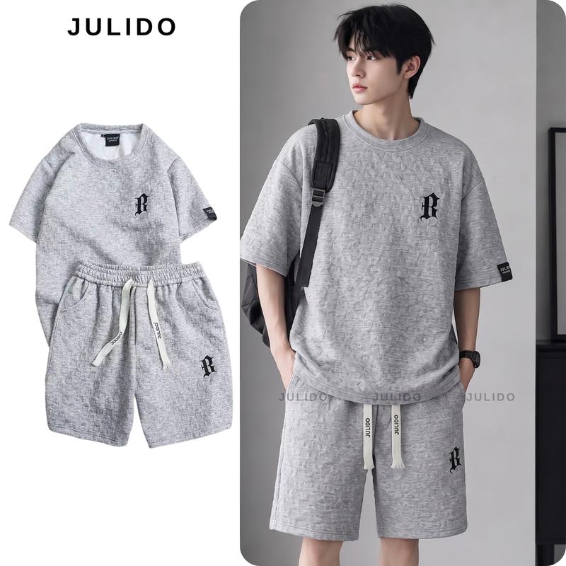 Bộ quần áo nam nữ vải đũi xước ngắn tay cao cấp Julido thoáng mát mùa hè…