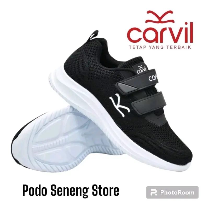 (size 31-38) SEPATU SEKOLAH CARVIL ANAK 8