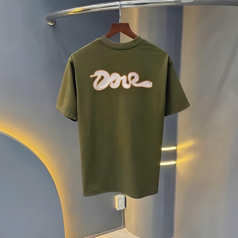 [Deal Tặng Quà] Áo Phông Hoạ Tiết Thêu Rắn Chất Cotton Hai Chiều Hottrend Nam Nữ