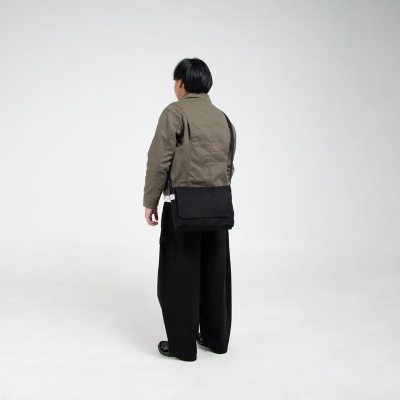 Flap Bag by Money Alter / Tas Selempang Bahan Kanvas 2 Size 6