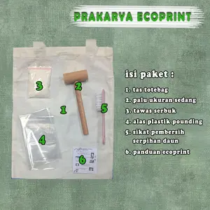 Paket Ecoprint P5 lengkap Seri XYZ kurikulum merdeka Uk 25x30cm - 30x35