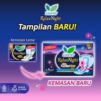 Gambar Laurier Relax Night Pembalut Malam Wing Gathers 40 – 8s Triple Pack - Tanpa Gift dari KAO Indonesia Kab. Bekasi 2 Tokopedia