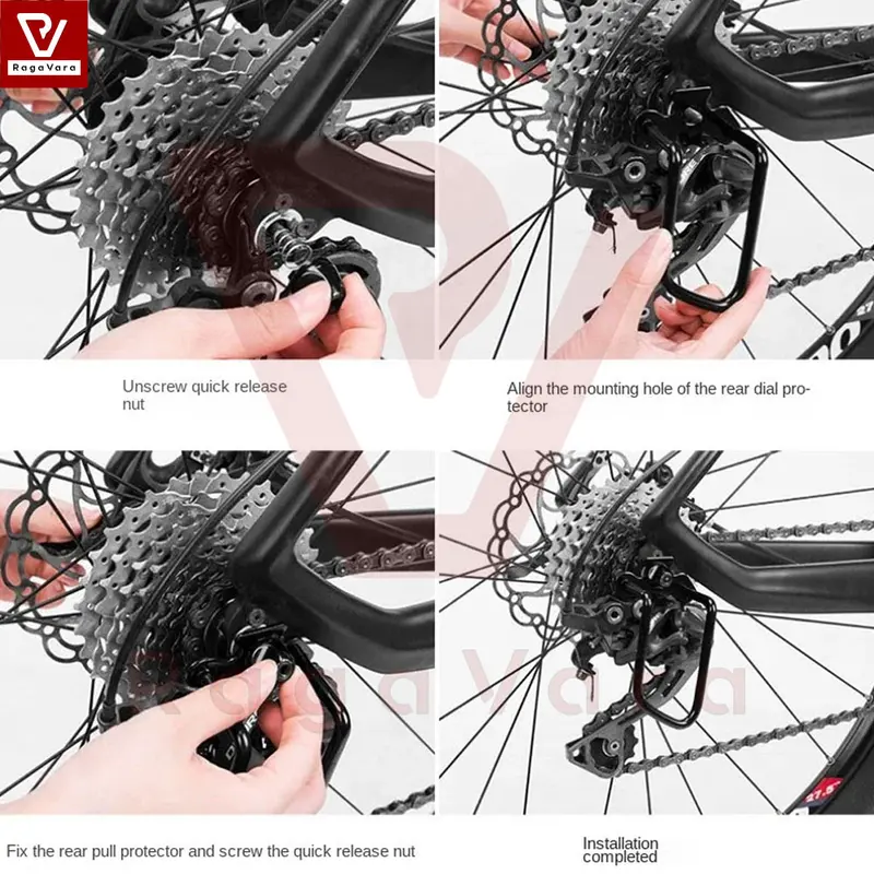 Protector Gear Box Sepeda Rear Derailleur Chain Guard Alat 3