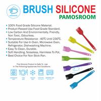Gambar Pamosroom Kuas Silikon Barbeque BBQ Tahan Panas 26cm Kuas Oles Roti dari pamosroom Kota Administrasi Jakarta Utara 3 Tokopedia