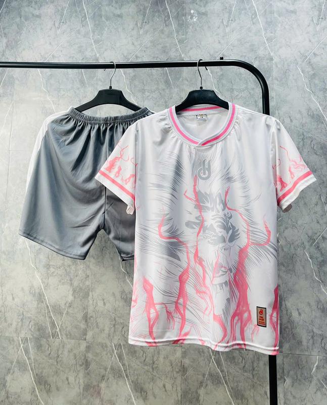 Có In Tên Số Bộ Đồ Đá Banh Quần Áo Bóng Đá Trẻ Em "NOVA Lửa Hồng" Chất Liệu Vải Thun Cotton Cho Bé Từ 18Kg - 80kg