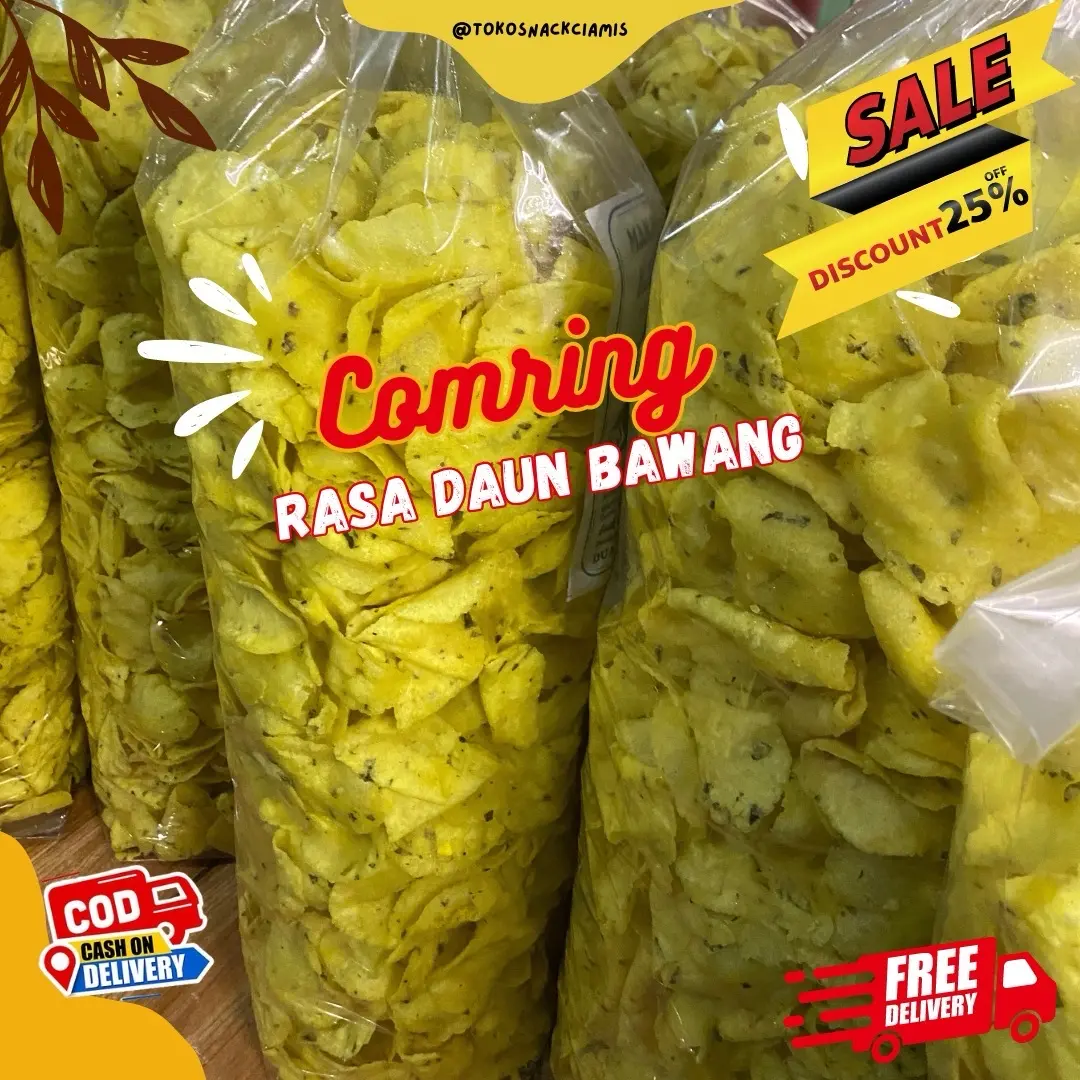 1 KG COMRING ORIGINAL AROMA DAUN BAWANG