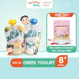 Yummy Bites Greek Yogurt 100 GR Snack Baby/ Cemilan bayi