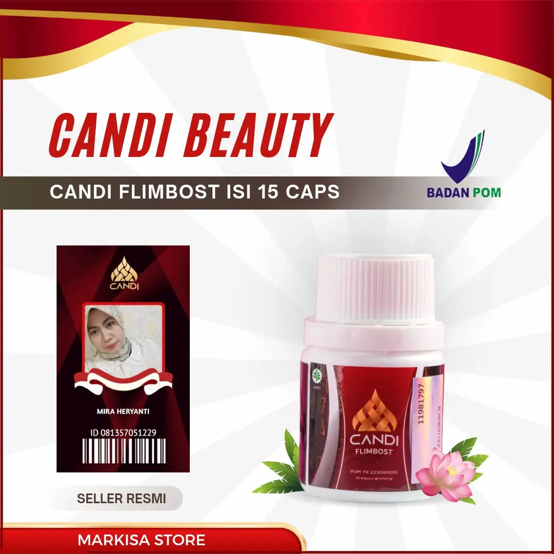 CANDI BEAUTY minuman teh hijau isi 15