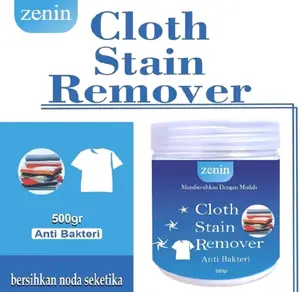 ZENIN Penghilang Jamur Pakaian Noda Kuning Pemutih Pakaian 500gr Pembersih Kain Putih Anti Bakteri Cloth Stain Remover
