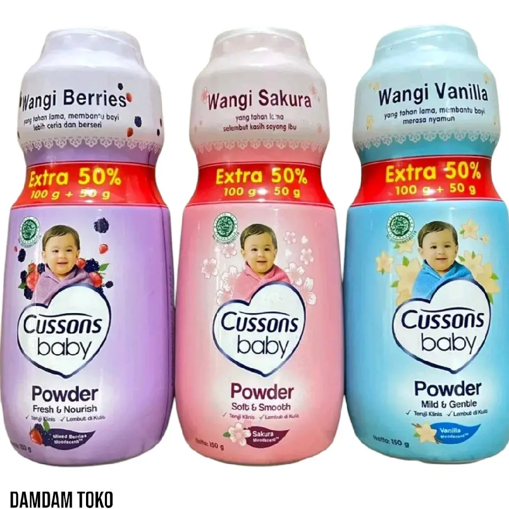 Bedak Bayi Cussons Baby Powder 350+100gr Terbaru