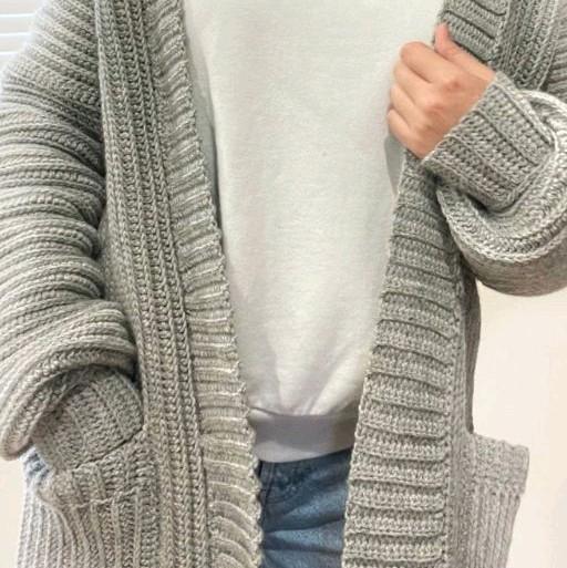 Rajut Tebal/ Long Blazer/Rajut kutub 0