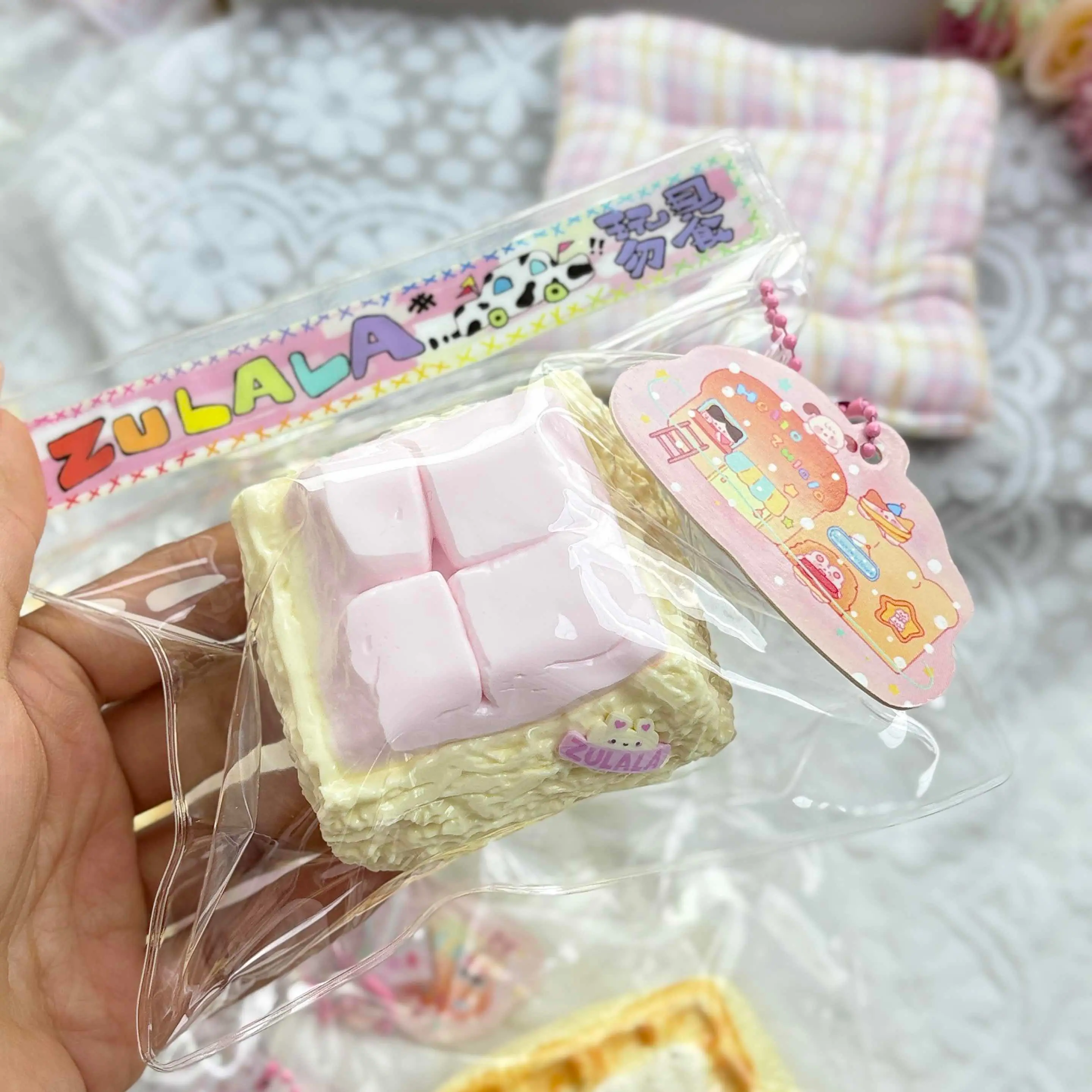 Zulala 1-36 ケーキ型 スクイーズおもちゃ ストレス解消用おもちゃ