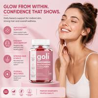 Gambar Goli Nutrition Glutathione + Collagen Gummies Mendukung Perawatan Kulit Sehari-hari Formula Praktis 2-in-1 Isi 60 Gummy dari Goli Health Store Kab. Tangerang 3 Tokopedia