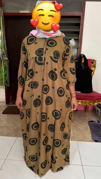 Product Review of AMOONA - Dress Raisa Bahan Rayon super Premium \ Gamis Raisa Kekinian \  All size from D** 0