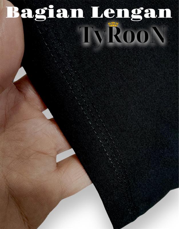 TyRooN T Shirt MOONKOI / Kaos Pria / Kaos Lengan Pendek Katun Combed Tebal 5