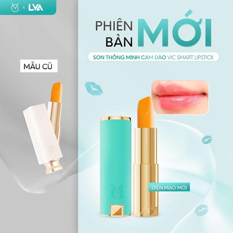 [Vỏ mới] Son thông minh 3in1 Vic Smart Lipstick Son Môi Trang Điểm Cosmetic Nữ Women Mỹ Phẩm 2