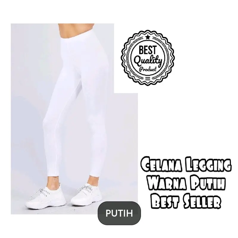 Best Seller Legging Jersey Tebal Ukuran Sampai 4L,bahan Jersey nyaman di pakai Celana Panjang 3
