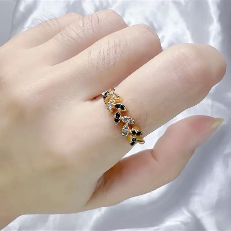 (CO 2 bonus 1) C04 Cincin simple  perhiasan xuping aksesoris wanita 3