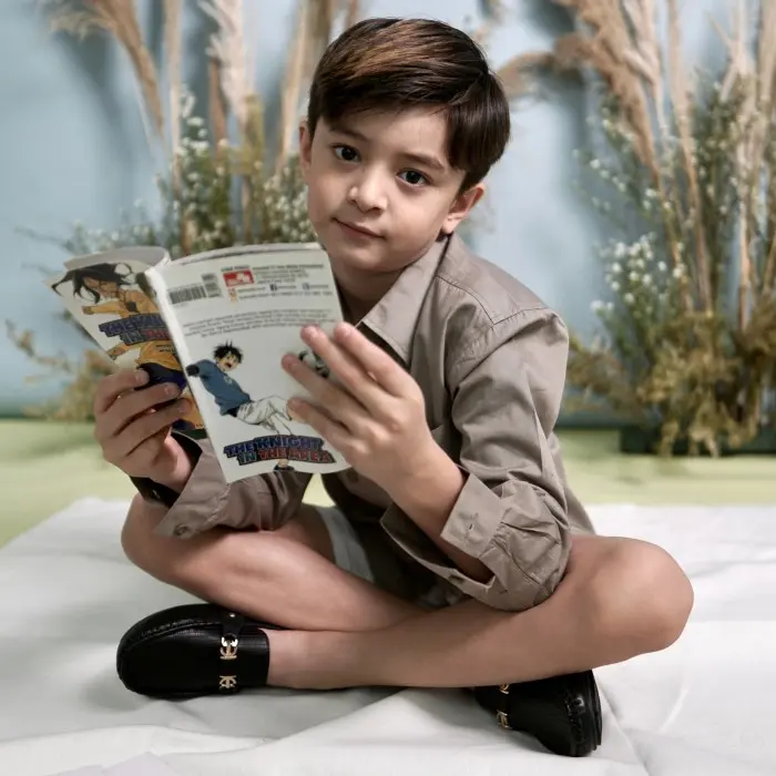 V♪Gz Mini Gentleman | Bit Metal Sepatu Pantofel Anak Impor Formal U➸Kf 4