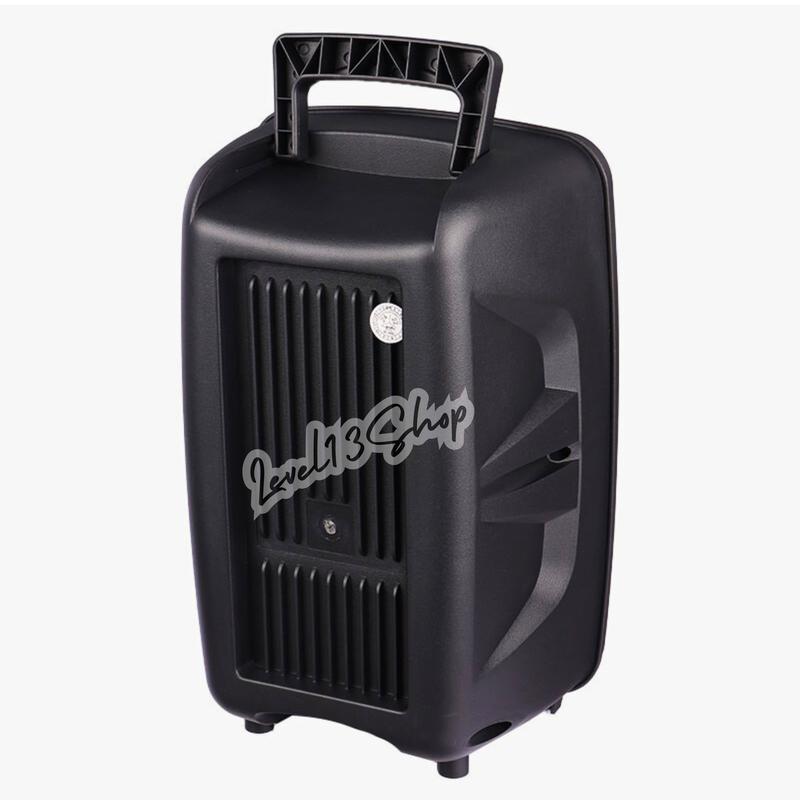 Speaker Bluetooth FLECO F-8808 LED 8 Inch Free 2 Mic Wireless Karaoke + Remote - Speaker Karaoke Full Bass FM Radio digital 5