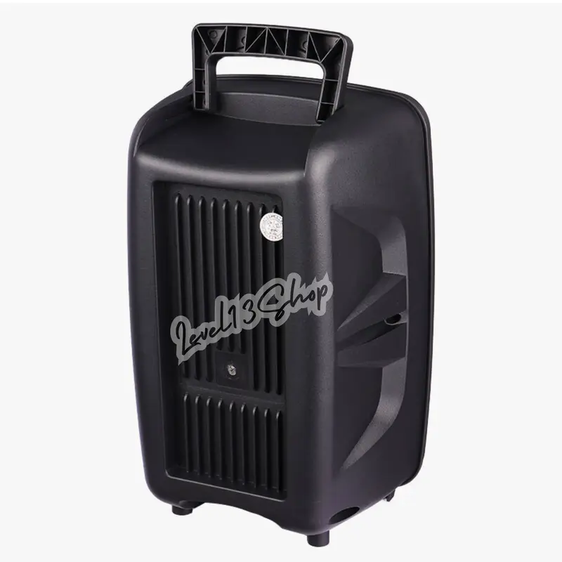 Speaker Bluetooth FLECO F-8808 LED 8 Inch Free 2 Mic Wireless Karaoke + Remote - Speaker Karaoke Full Bass FM Radio digital 5