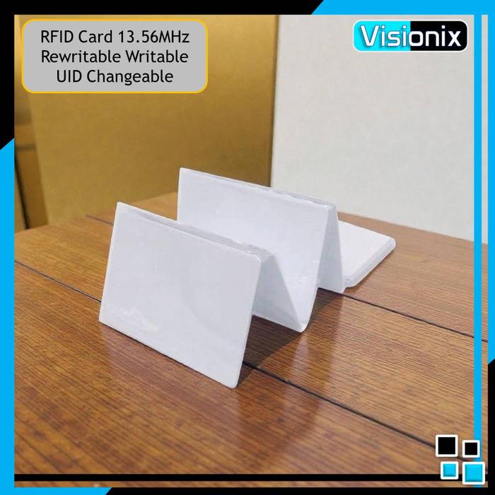 Jual RFID Card 13.56MHz Rewritable Writable UID Changeable - Kartu ...