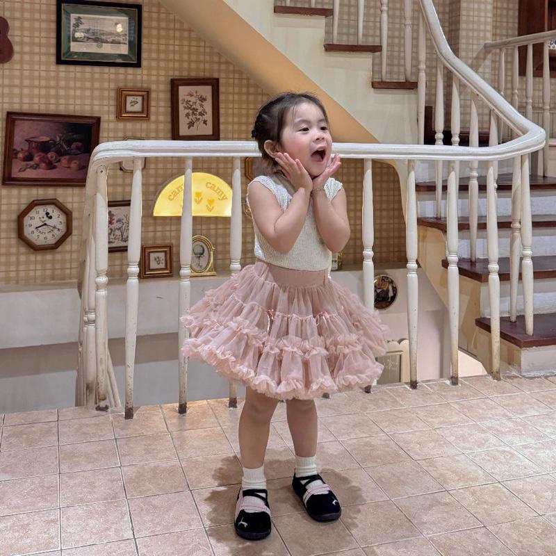  Midnight Princess Velvet Tutu  V01  - Chân váy bèo tầng công chúa 