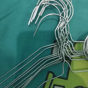 10 PCS GANTUNGAN Dewasa Jemuran Hanger Kawat Besi Stainless ANTI KARAT estetik Termurah stand penjemuran pakaian Baju