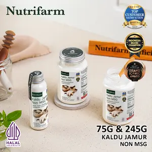 NUTRIFARM KALDU JAMUR NON MSG  75GRAM DAN 245GRAM