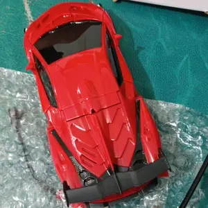 NODIA Mainan Mobil Remote Control/Remote Control Mobil Sport Car Robot Transform/Rc Mobil Remote Deformation Robot/Rc Car Transforming 1:18 Mobil Remot Jadi Robot Baterai Cas/Mainan Autobot Remot Kontrol Mobil Berubah Jadi Robot