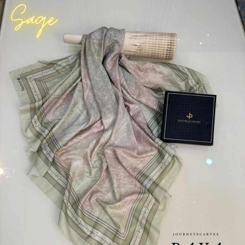 Jilbab Journey Scarves Original Raya Gradasi Series Promo hijab motif 8