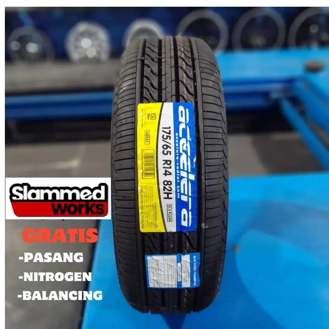 JUAL BAN STD MOBIL R14 MURAH BERKULITAS ACCELERA ECO PLUSH 175 65 R14 Car Tire