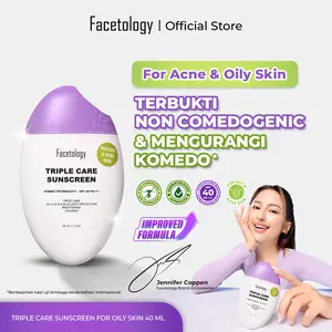 Facetology Triple Care The Acne & Oily Sunscreen Bundling Series
