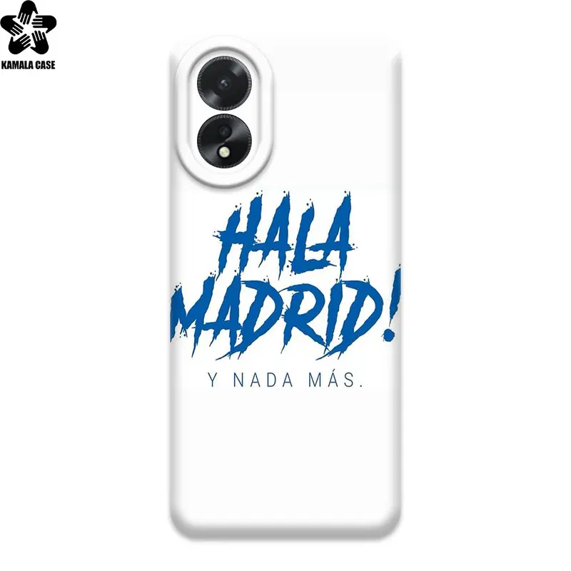 SOFTCASE PREMIUM MOTIF REAL MADRID FOR OPPO A18 A38 A58 4G & ALL TYPE OPPO - CASE PRO KAMERA - CASE TERBARU - CASE KEREN - KAMALA CASE 3