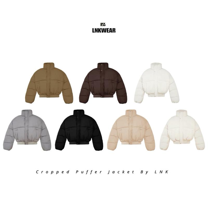  LNKwear Áo Phao CT02 Form Boxy Trần 5 Lớp Bông Màu Đen Matcha Ready To Wear Nam Nữ 4 Mùa Chất Liệu Phao Trần Bông 