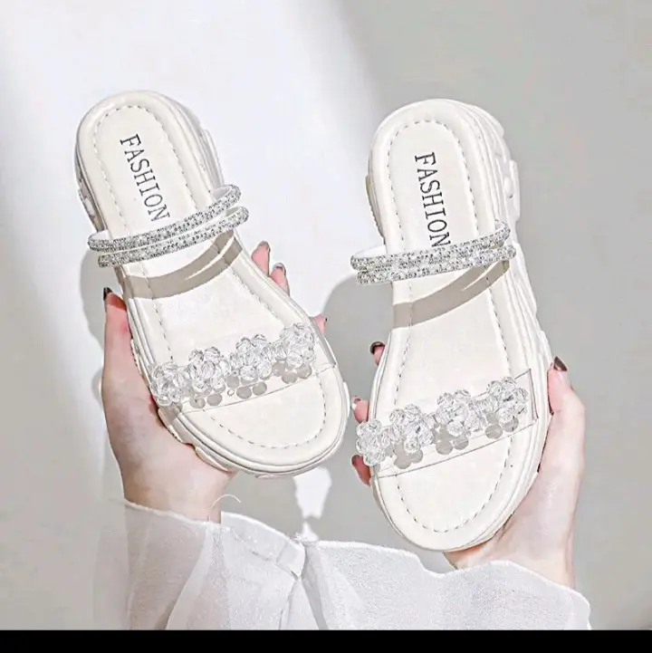 DUNIA FASHION] DF 655 Sandal Wedges Wanita Hak Tinggi [Premium Quality Korea Style
