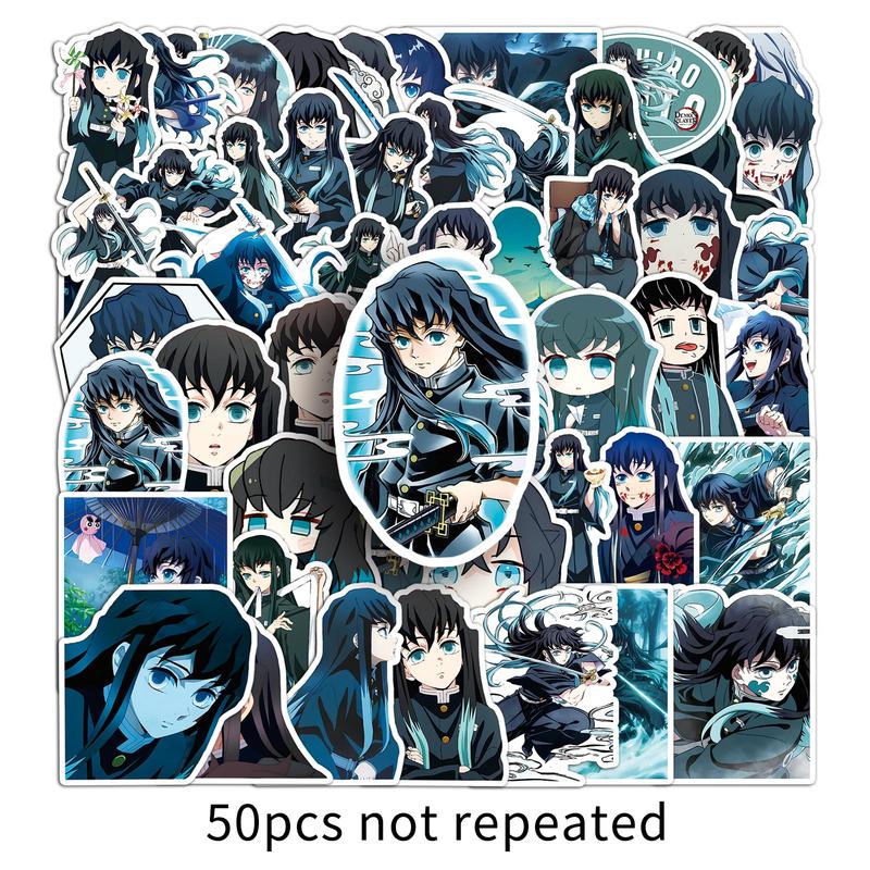 10/50 PCs Funny Cute Tokitou Muichirou Stickers For Laptops, Water ...