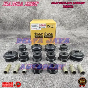 KARET BODY MOUNTING 1SET TOYOTA KIJANG KAPSUL KIJANG 7K KF60 MINIBUS (18PCS)