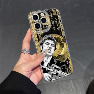 Tony Montana Patrón Fundas de teléfono suave Silicona para IPHONE SAMSUNG MOTOROLA HUAWEI HONOR OPPO XIAOMI REDMI POCO INFINIX TECNO AGESX1234567890123456789 PRO MAX PLUS LITE ULTRA 5G 5G Transparente Resistente a caídas Muertos Phone Cases