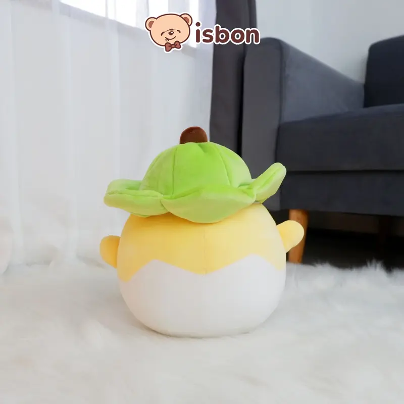 ISTANA BONEKA Telur Bebek Menetas With Topi Lucu Egg Duck Ekspresi Unik Mainan Anak Hadiah Ulang Tahun Spesial Premium 2