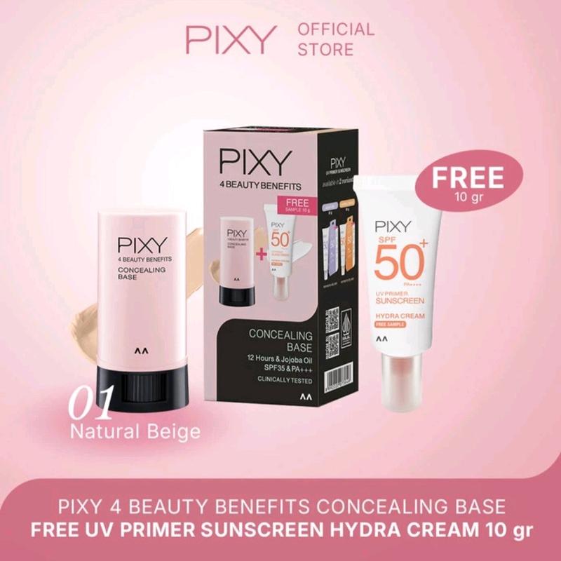 PIXY Concealing Base free Sunscreen - Concealer 3