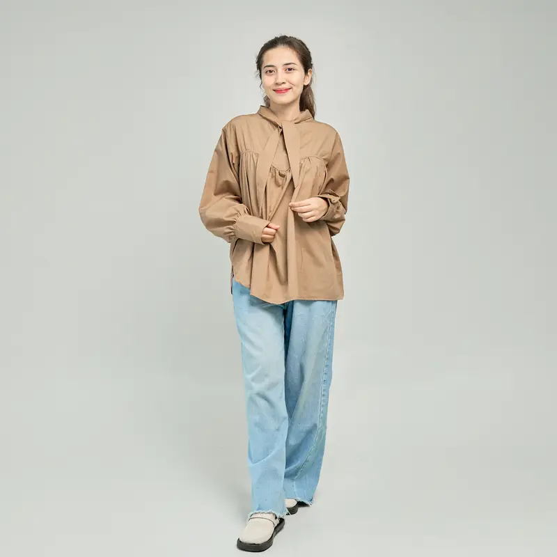 Benang Baju - Wavy Reversible Blouse (Atasan Blus Wanita Dua Sisi Reversible Bisa Bolak-Balik| Atasan Kekinian Elegan) 4