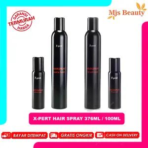X-Pert Hair Spray Extra Hold / Brush Out 375ml 1Pc