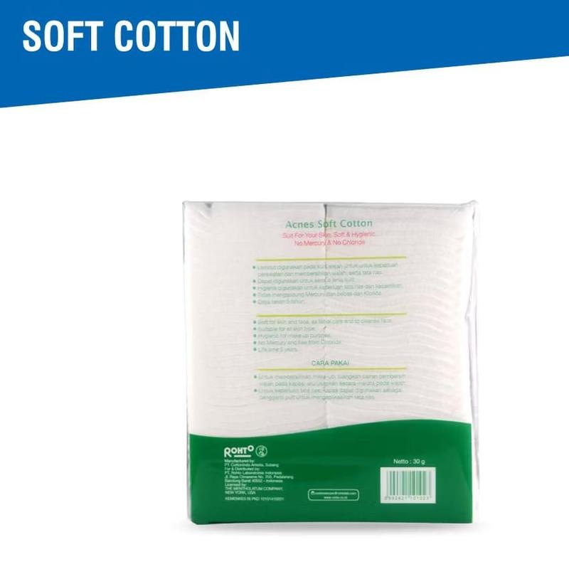 Acnes Soft Cotton - 35gr (Free of mercury and chloride, safe for hygienic skin) 3