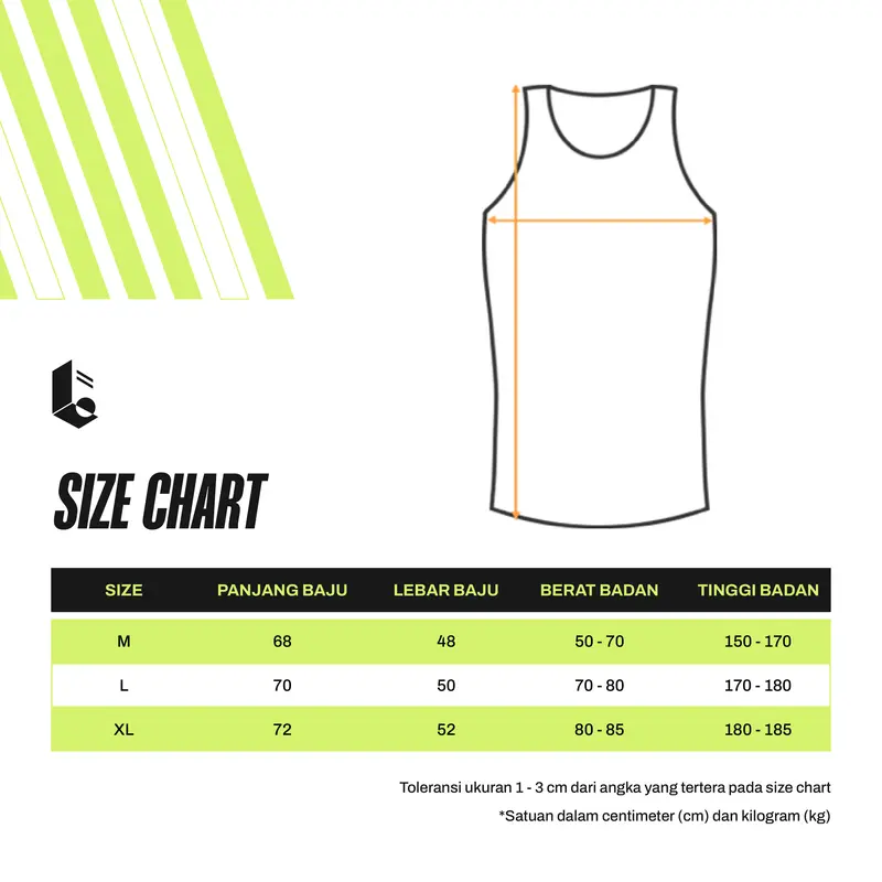 Lockerwear Baju Sleeveless Sport Slim Quick Dry Fit Lari Jogging Running Training Gym Fitness Kaos Singlet Pria 6