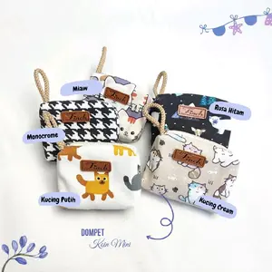 Dompet Koin Pouch Kanvas Mini