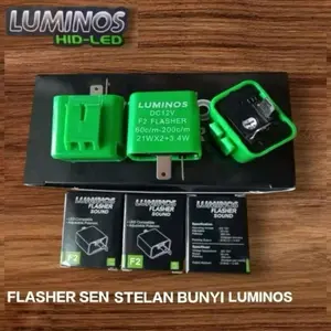 FLASER SEN LED STELAN LUAR DAN BUNYI LUMINOS 12 POLT