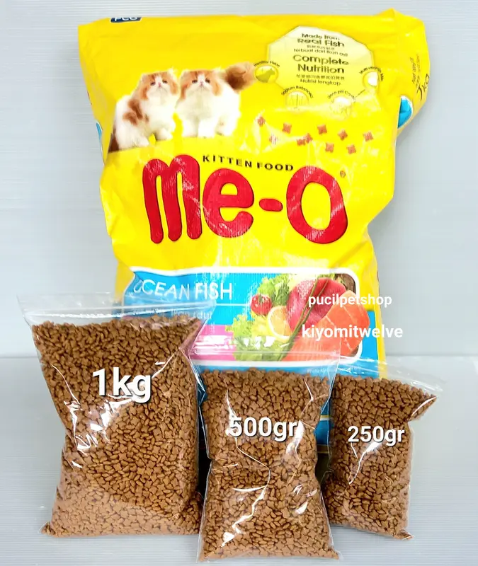 Meo Kitten Ocean Fish 500gr Makanan Anak Kucing Meo Dryfood 500 gr - 250gr 0