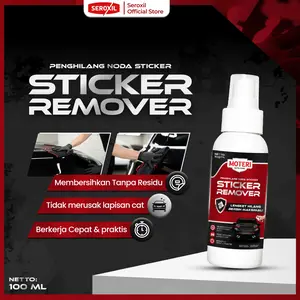 Seroxil - Pembersih Bekas Stiker Spray / Pembersih Bekas Lem Sticker Remover Stiker Yang Menempel 100ml